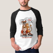 Bester Kumpel | Herren 3/4 Ärmel Raglan T-Shirt (Vorderseite)
