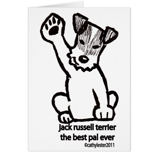 Bester Kumpel Jack-Russells (Vorne)