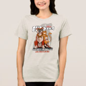 Bester Kumpel (Leichtmodus) | Frauen Tri-Blend Shirt (Vorderseite)