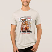 Bester Kumpel (Leichtmodus) | Männer Tri-Blend Shirt (Vorderseite)