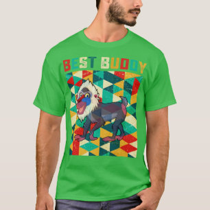 Bester Kumpel Pavian T-Shirt