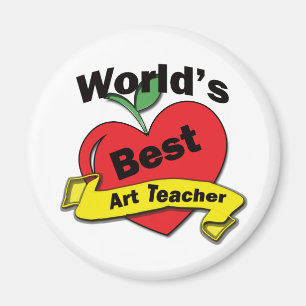 Bester Kunstlehrer der Welt Magnet
