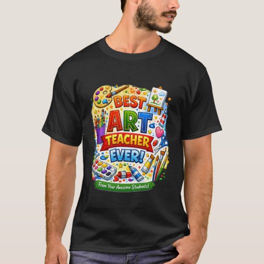 Bester Kunstlehrer überhaupt! T-Shirt (Vorderseite)