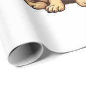 Bester Labrador-Elternteil überhaupt Vintage Labra Geschenkpapier (Rolleneckpunkt)