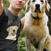 Bester Labrador Vater Gelbes Labrador Retriever T-Shirt