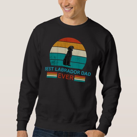 Bester Labrador-Vater je 166 Sweatshirt (Vorderseite)