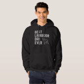 Bester Labrador-Vater je 167 Hoodie (Vorne ganz)