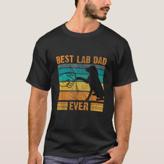 Bester Labrador Vater je Hund Lover Vatertag Gesch T-Shirt
