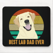 Bester Labrador Vater je Mousepad (Vorne)