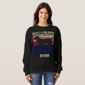 Bester Labrador Vater je Sweatshirt (Vorne ganz)