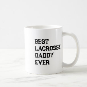 Bester Lacrosse Daddy Ever - Lacrosse Vater Lacros Kaffeetasse