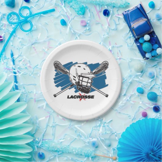 Bester Lacrosse Pappteller (Party)