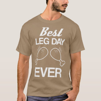 Bester Leg Day je T-Shirt