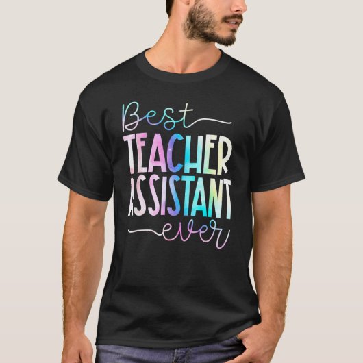 Bester Lehrassistent überhaupt Lehrer Anerkennung T-Shirt (Vorderseite)