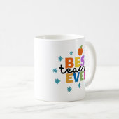BESTER LEHRER ALLE ZEIT KAFFEETASSE (VorderseiteRechts)