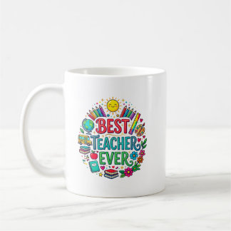 Bester Lehrer Aller Zeiten Bunte Kaffeetasse