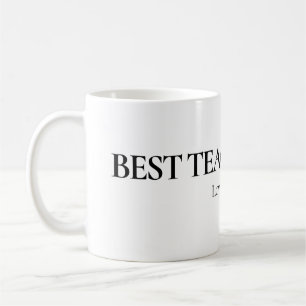 Bester Lehrer Aller Zeiten Personalisierter Becher Kaffeetasse