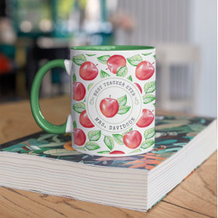 Bester Lehrer aller Zeiten Personalisierter Kaffee Tasse