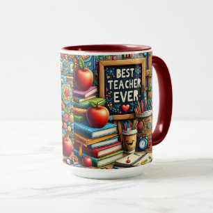 Bester Lehrer Aller Zeiten Tasse