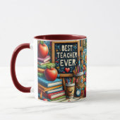 Bester Lehrer Aller Zeiten Tasse (Links)