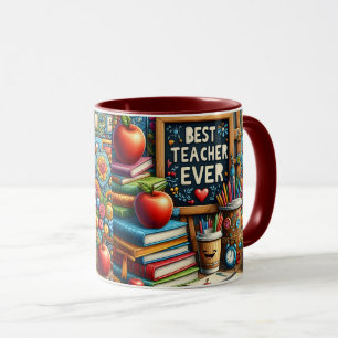 Bester Lehrer Aller Zeiten Tasse