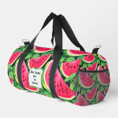 Bester Lehrer aller Zeiten – Wassermelonen-Duffel- Duffle Bag (Rechte Ecke)