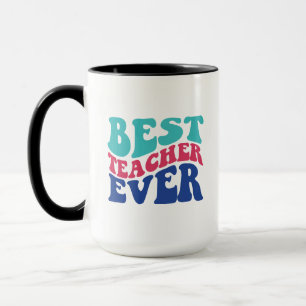 Bester Lehrer Aller Zeiten Wordart Tasse