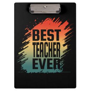 BESTER LEHRER ALLEZEIT KLEMMBRETT