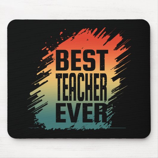 BESTER LEHRER ALLEZEIT MOUSEPAD (Vorne)