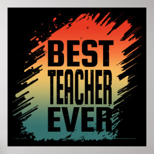 BESTER LEHRER ALLEZEIT POSTER