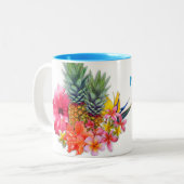 Bester Lehrer aus der Tasse der hawaiianischen Blu (Vorderseite Links)
