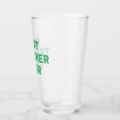 Bester Lehrer Bierpint Glas (Links)