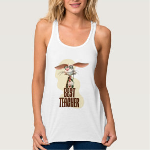 Bester Lehrer Bunny Kaninchen Klassenzimmer Humor Tank Top