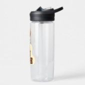 Bester Lehrer Bunny Kaninchen Klassenzimmer Humor Trinkflasche (Links)