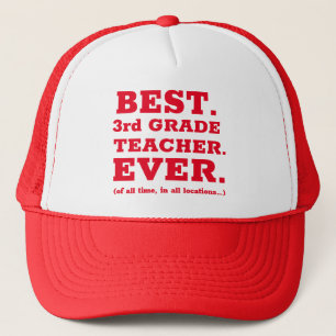 Bester Lehrer der dritten Klasse je Truckerkappe