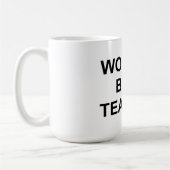 Bester Lehrer der Welt Kaffeetasse (Links)