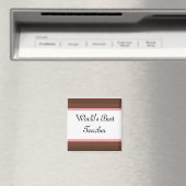 Bester Lehrer der Welt Magnet (In Situ (Geschirrspüler))