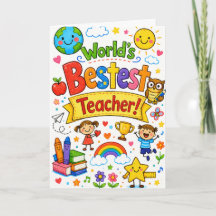 Bester Lehrer der Welt Süße Lehrerbeste Würdigung