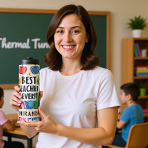 Bester Lehrer Ever individuelle Name Äpfel/Stifte