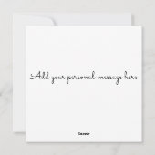 Bester Lehrer Feiertagskarte (Rückseite)