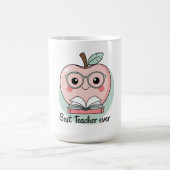 Bester Lehrer für Apple Design Kaffeetasse (Mittel)