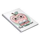 Bester Lehrer für Apple Design Notizblock (Rechte Seite)
