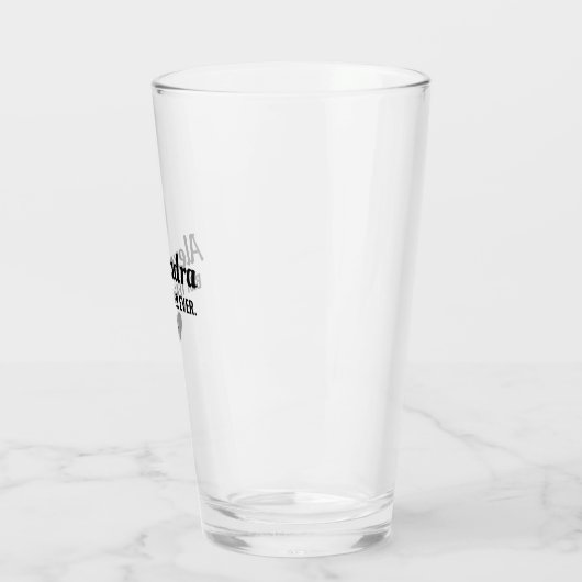 Bester Lehrer Glas (Links)