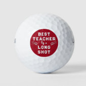 Bester Lehrer Golfball (Vorderseite)