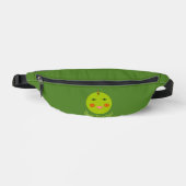 Bester Lehrer Happy Apple Bauchtasche (Vorderseite)