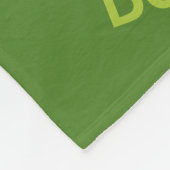 Bester Lehrer Happy Apple Custom Fleece Blanket (Ecke)