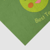 Bester Lehrer Happy Apple Custom Tissue Seidenpapier (Ausschnitt)