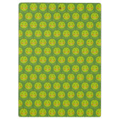 Bester Lehrer Happy Apple Custom-Zwischenablage Klemmbrett (Rückseite)