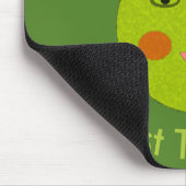 Bester Lehrer Happy Apple Mousepad (Ecke)