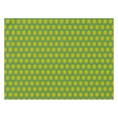 Bester Lehrer Happy Apple Tablecloth Tischdecke (Vorderseite (Horizontal))